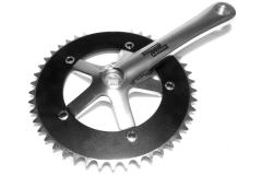 STURMEY ARCHER FCT Track Crank Set sil