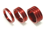 TOKEN Headset Spacer Set rot